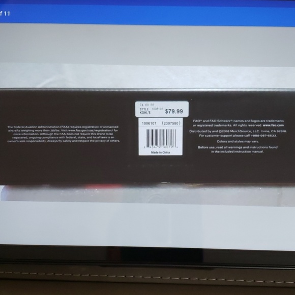 New F.A.O. Schwartz Easy Flight Drone - Picture 4 of 8